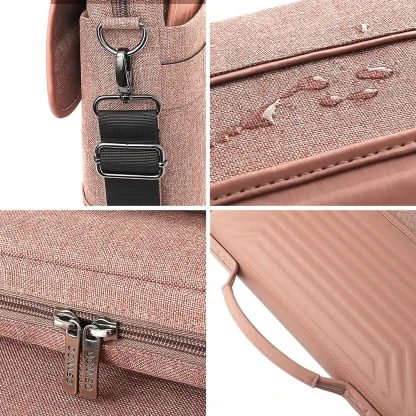 Sleek Pink Laptop Sleeve - Image 5